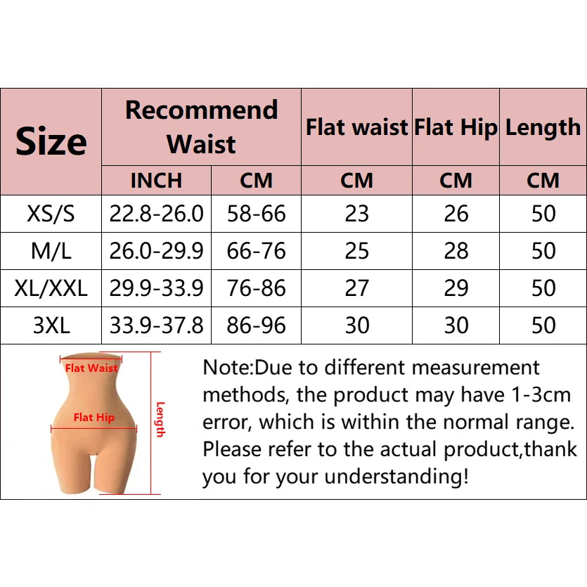 High-Waist Tummy Control & Butt-Lift Shapewear Shorts