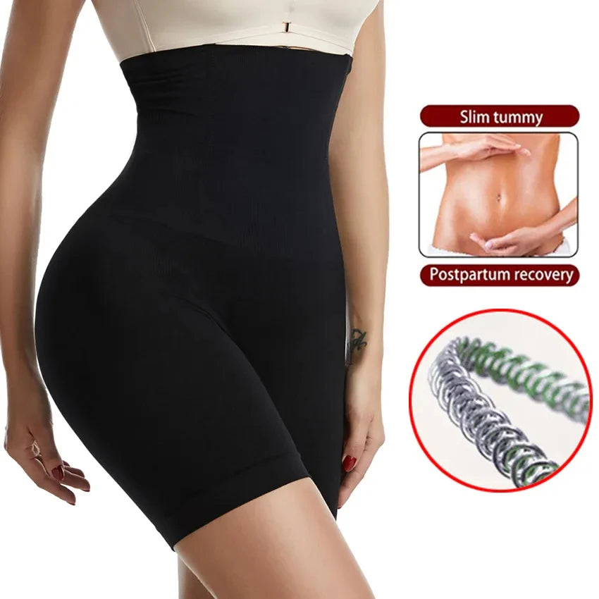 High-Waist Tummy Control & Butt-Lift Shapewear Shorts