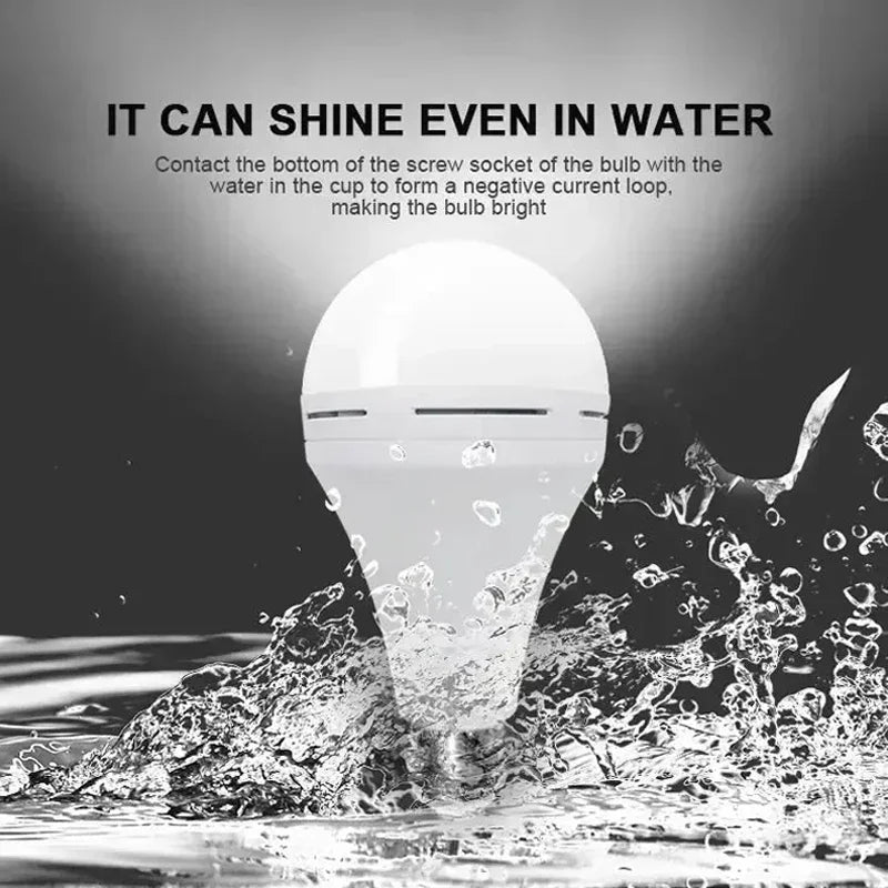 Rechargeable Emergency LED Light Bulb”